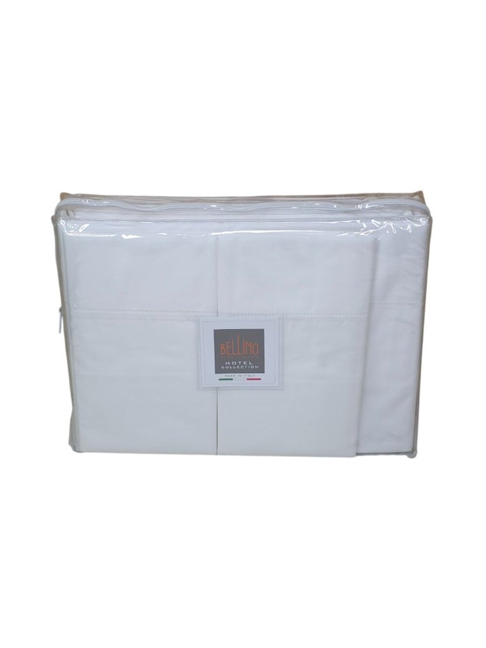 Bellino Hotel Collection Fine Linen Queen Sheet Set Cotton Percale Made In Italy